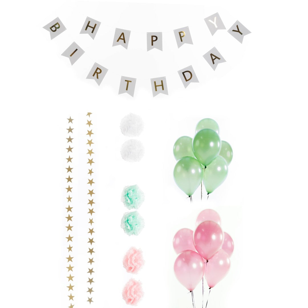 Pink and Green Party Pack
