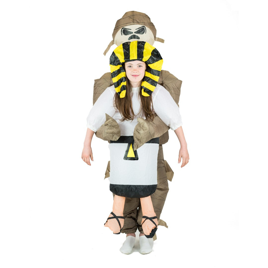 Kids Inflatable Lift You Up Mummy Costume - Bodysocks UK