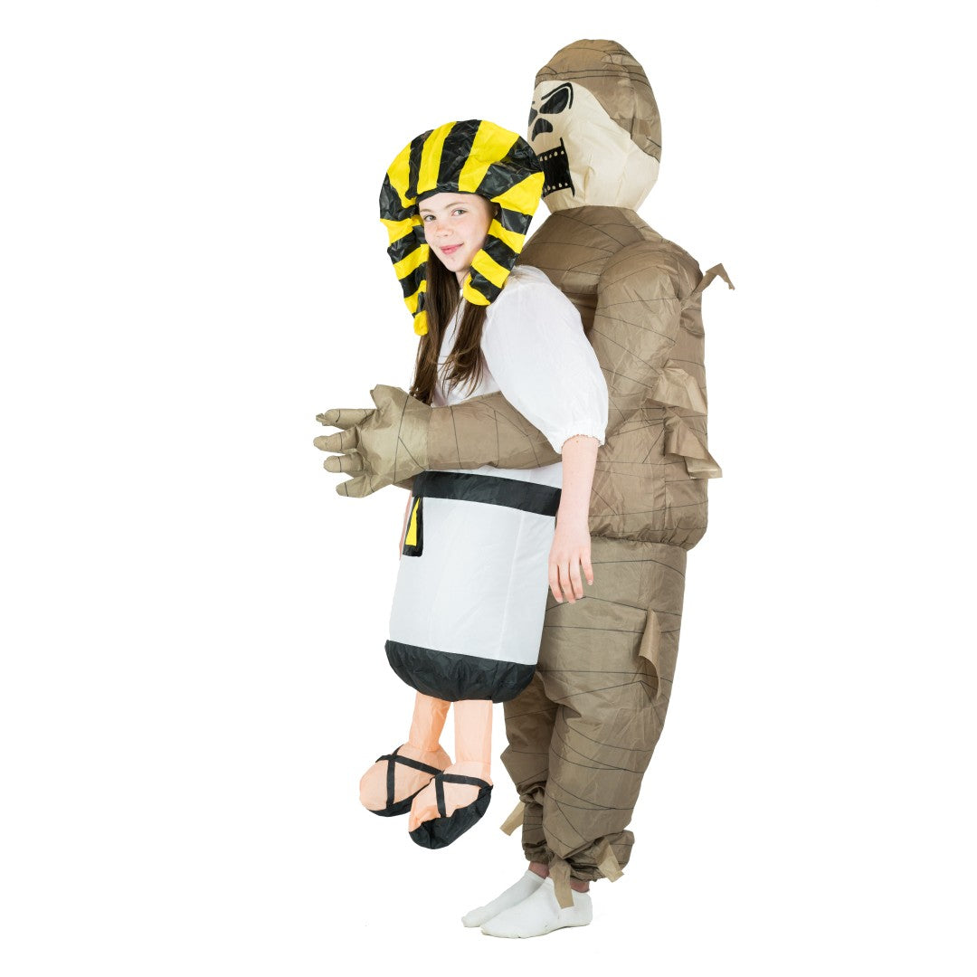 Kids Inflatable Lift You Up Mummy Costume - Bodysocks UK