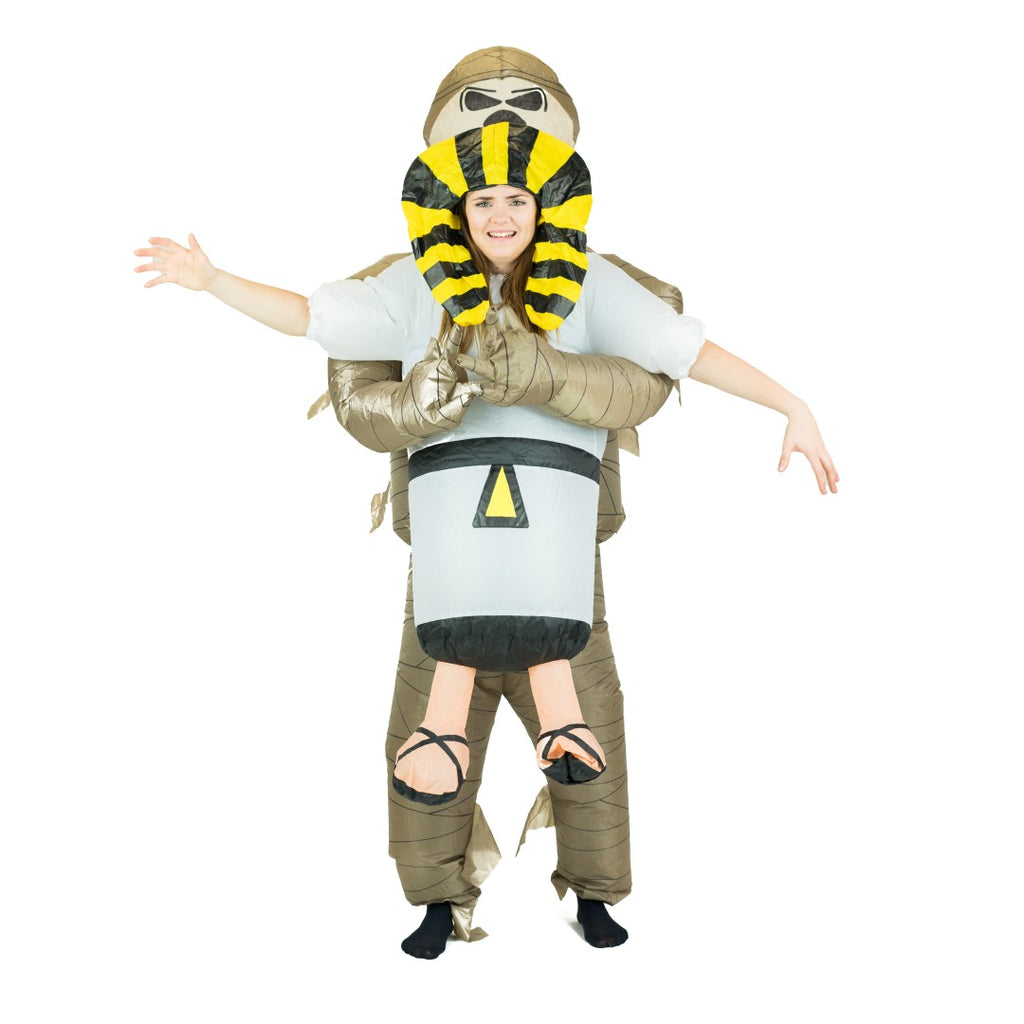 Inflatable Lift You Up Mummy Costume - Bodysocks UK