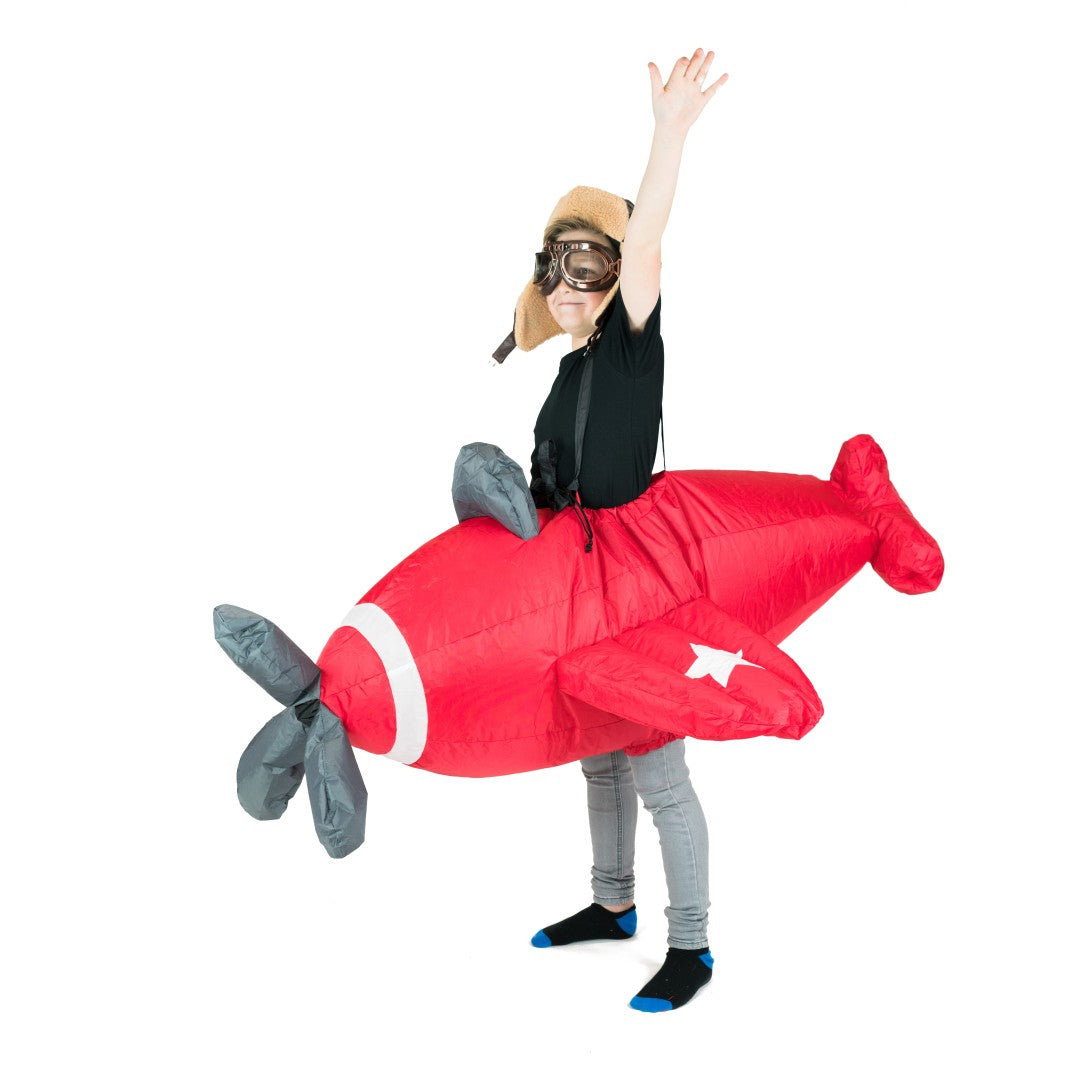 Kids Inflatable Plane Costume - Bodysocks UK