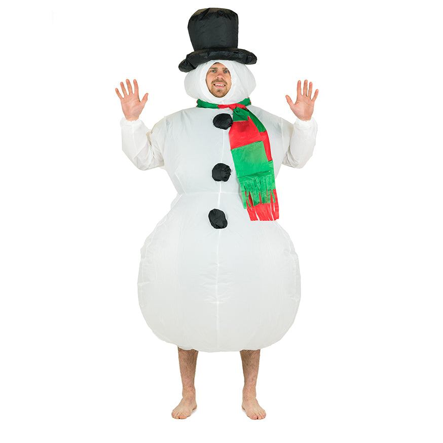 Inflatable Snowman Costume - Bodysocks UK