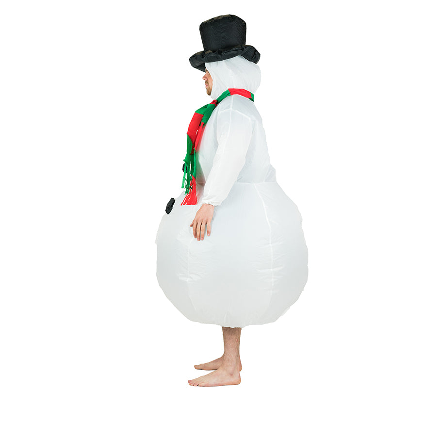 Inflatable Snowman Costume - Bodysocks UK