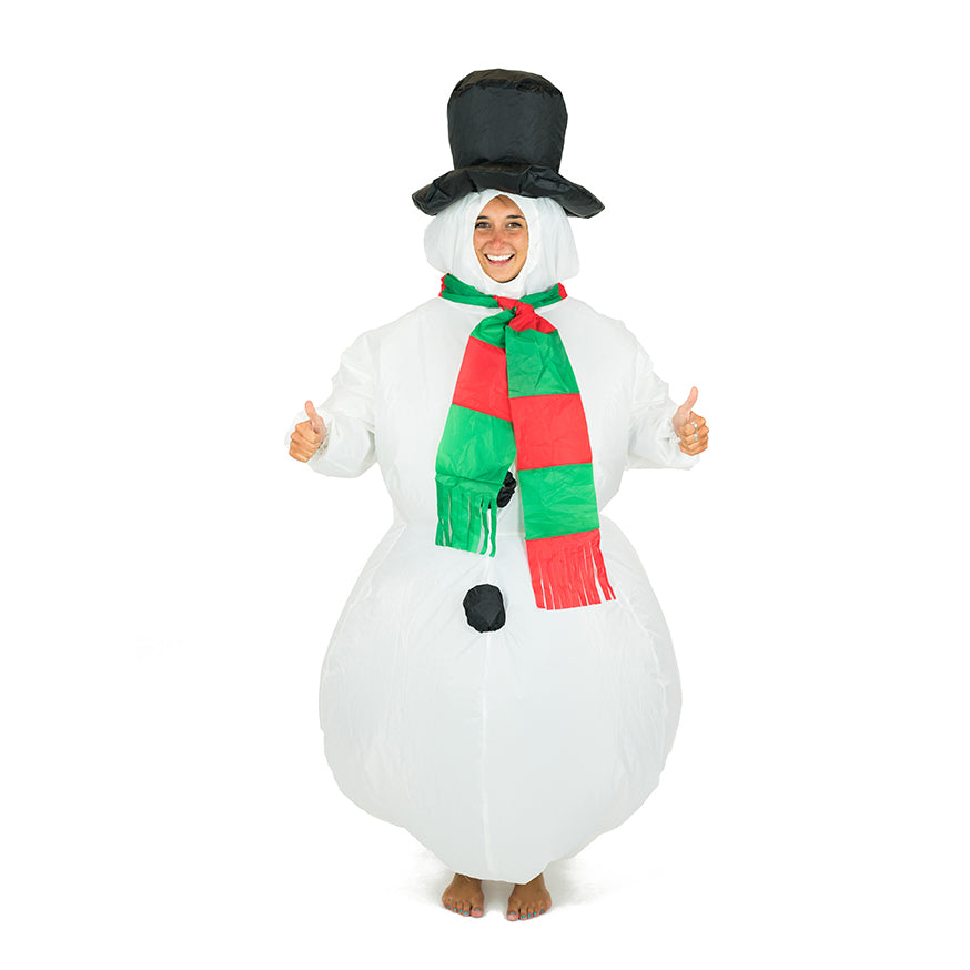 Inflatable Snowman Costume - Bodysocks UK