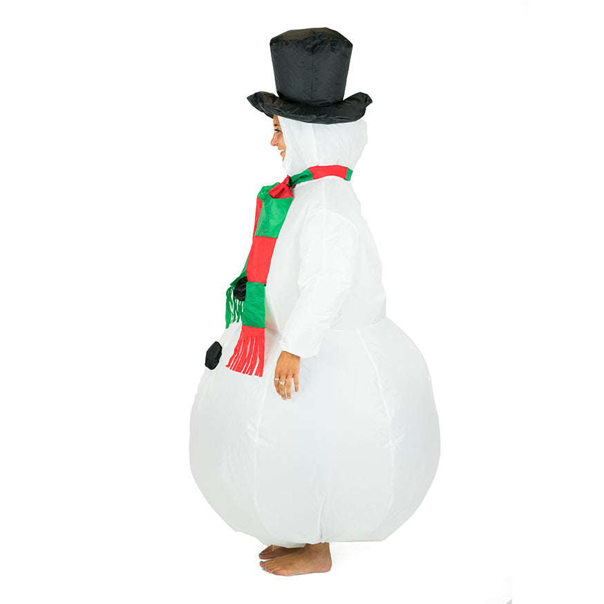 Inflatable Snowman Costume - Bodysocks UK