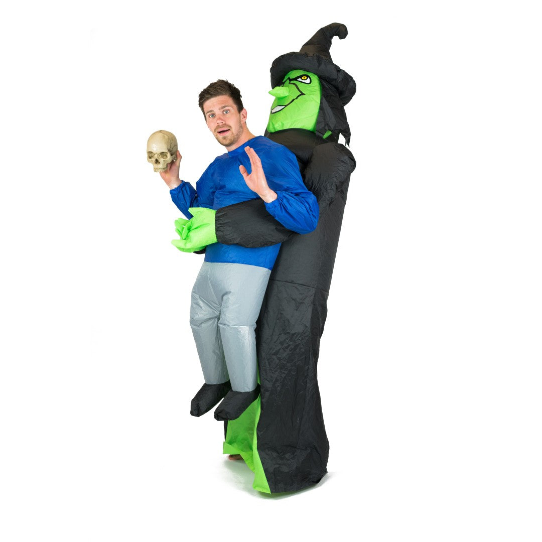 Inflatable Lift You Up Witch Costume - Bodysocks UK