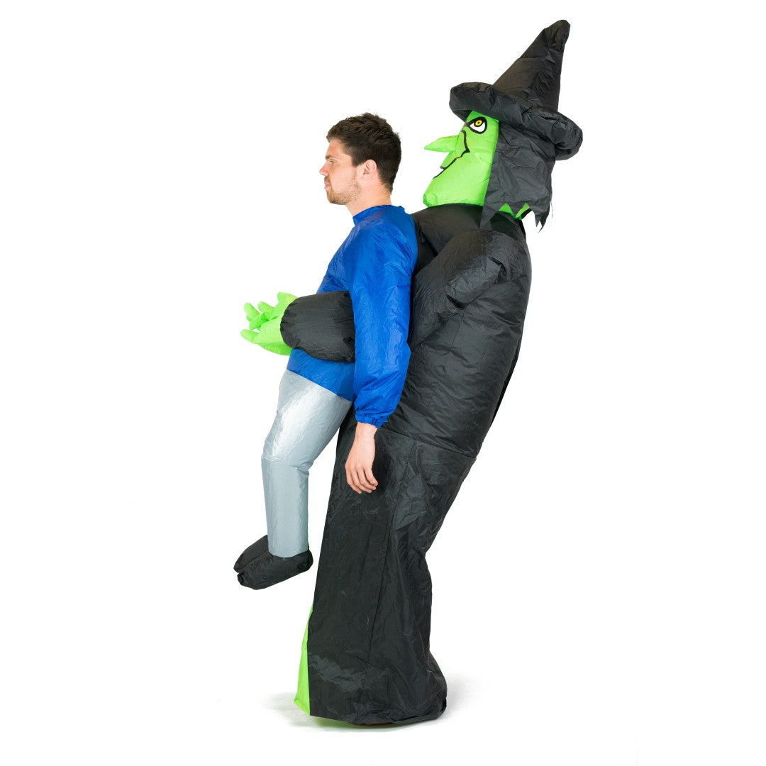 Inflatable Lift You Up Witch Costume - Bodysocks UK
