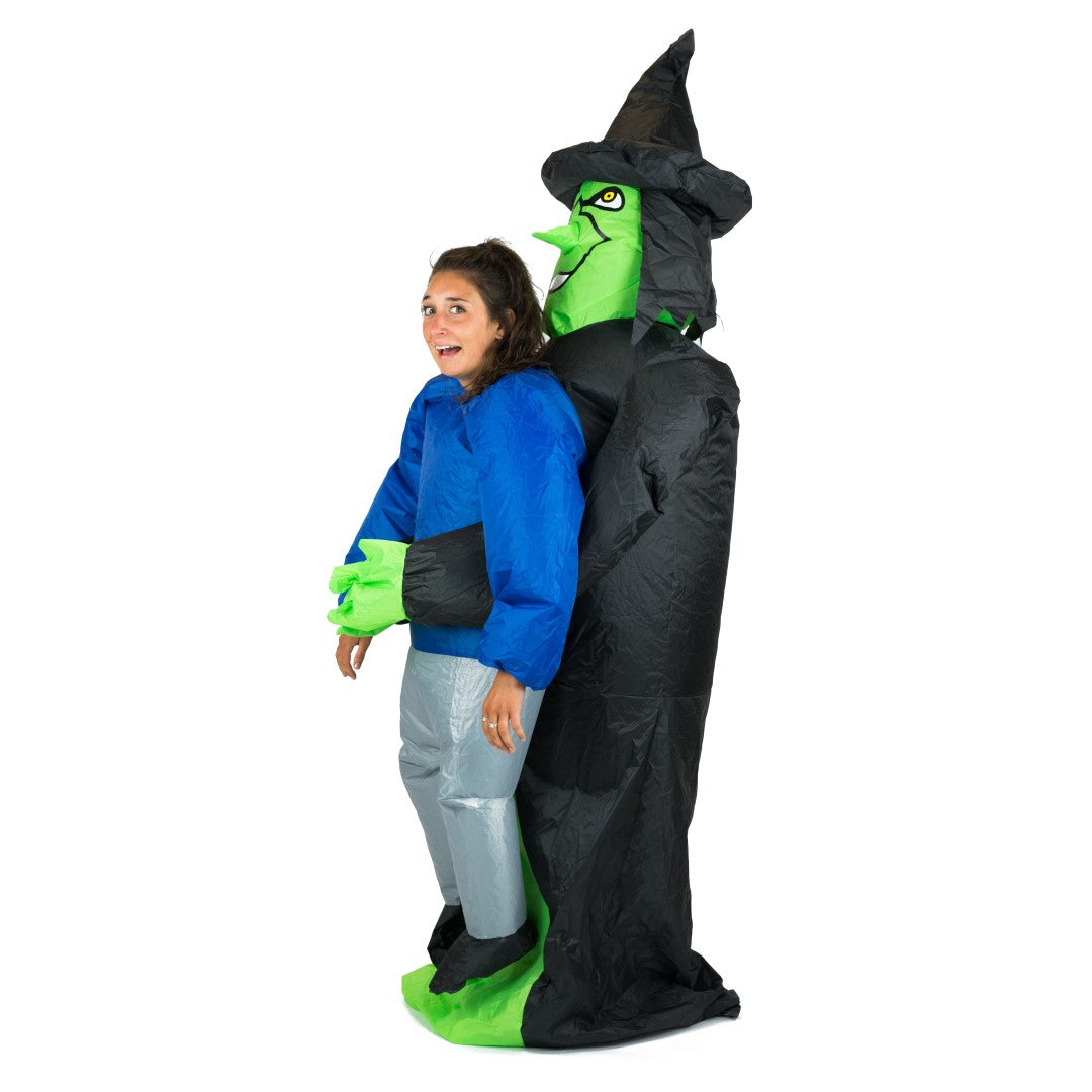 Inflatable Lift You Up Witch Costume - Bodysocks UK