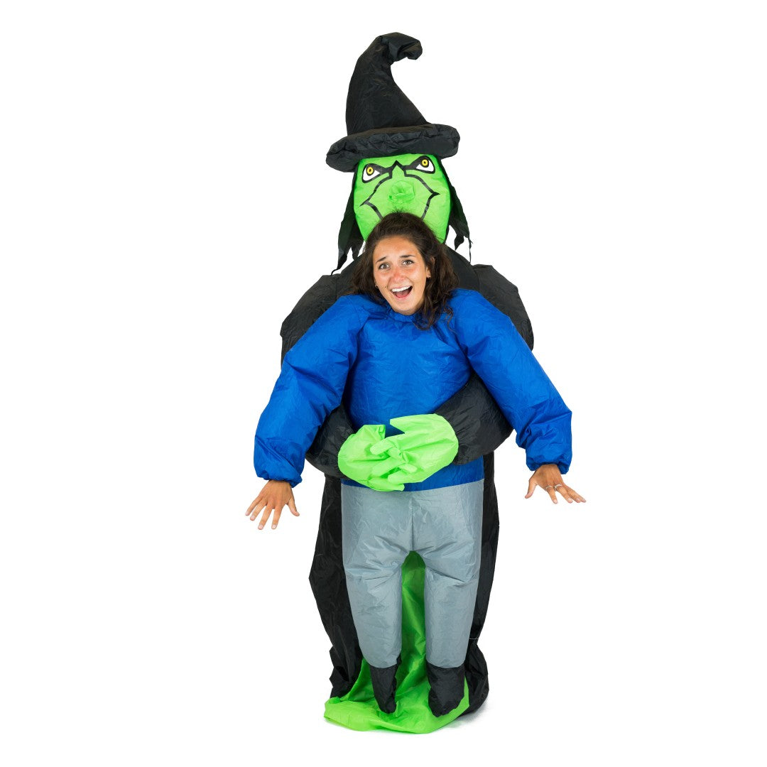 Inflatable Lift You Up Witch Costume - Bodysocks UK