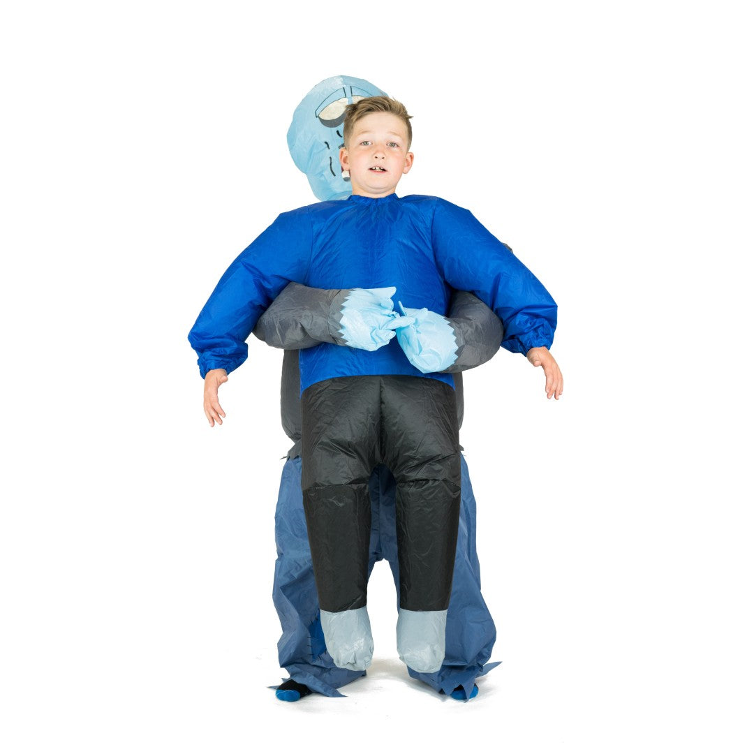 Kids Inflatable Lift You Up Zombie Costume - Bodysocks UK