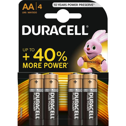 Batteries - Duracell AA Batteries (Pack Of 4)
