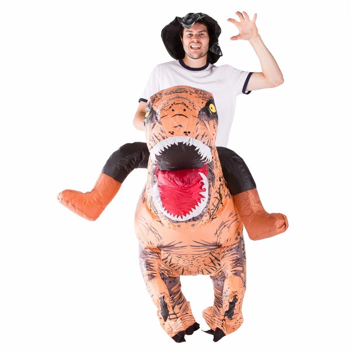 Fancy Dress - Deluxe Inflatable Dinosaur Costume