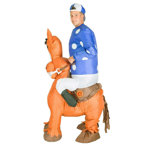 Inflatable Jockey Costume