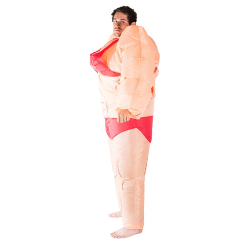 Inflatable Lady Muscle Suit Costume