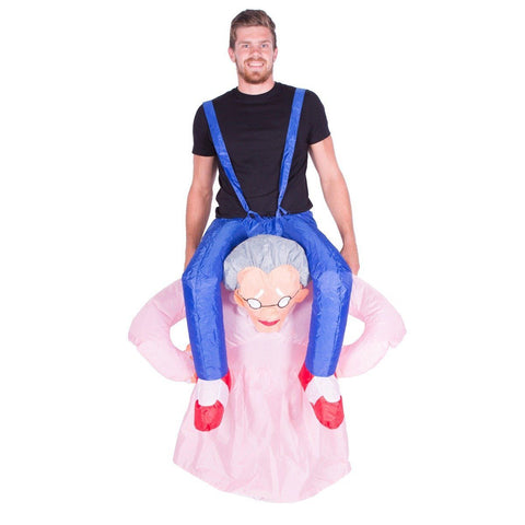 Fancy Dress - Inflatable Old Lady Costume