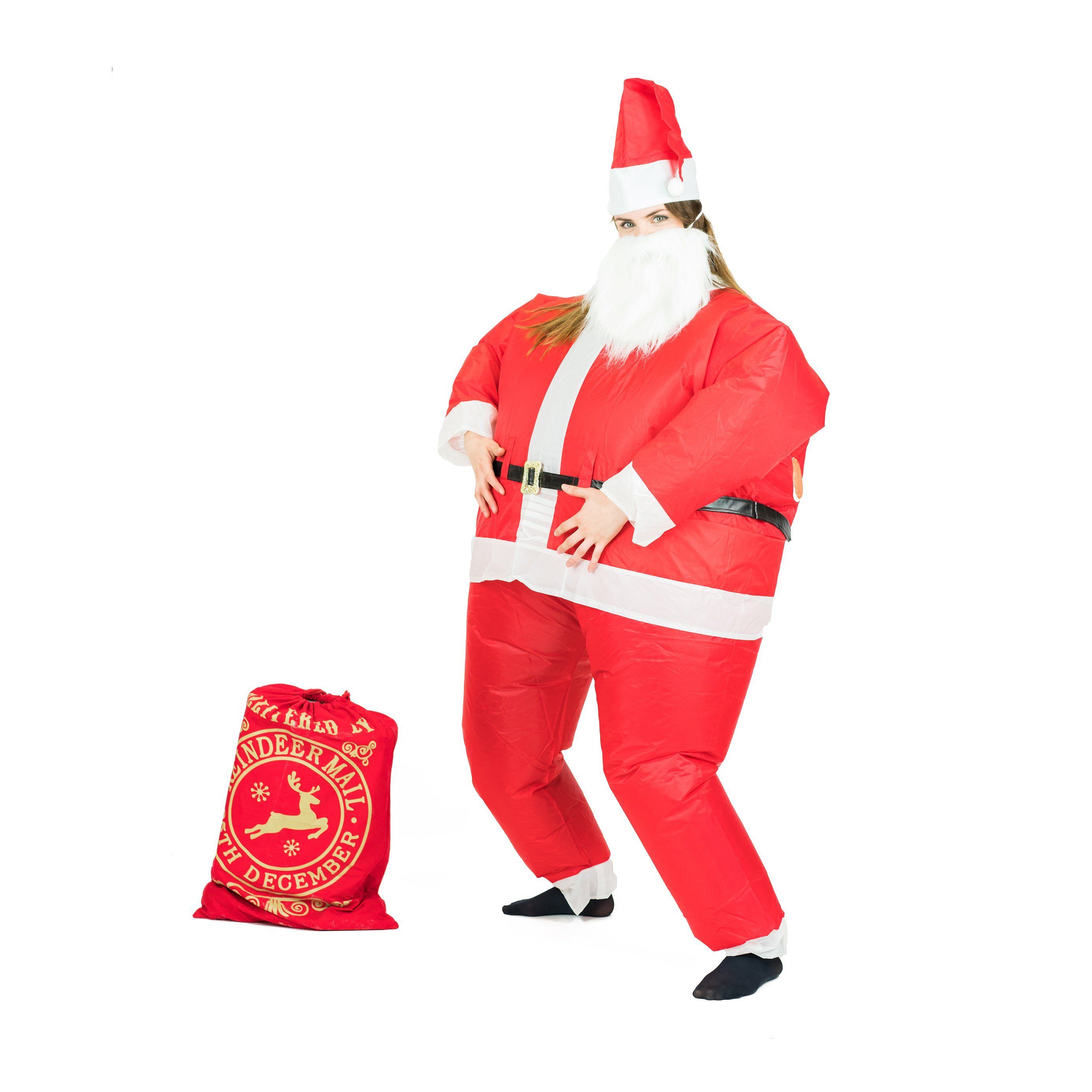 Fancy Dress - Inflatable Santa Costume