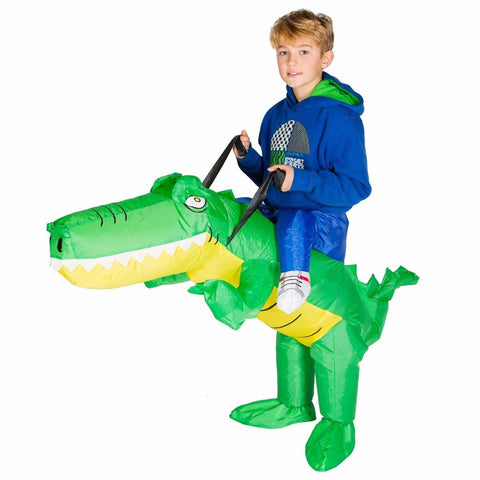 Fancy Dress - Kids Inflatable Crocodile Costume