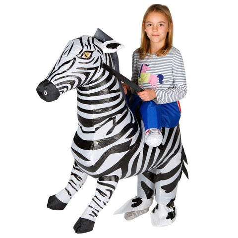 Fancy Dress - Kids Inflatable Zebra Costume