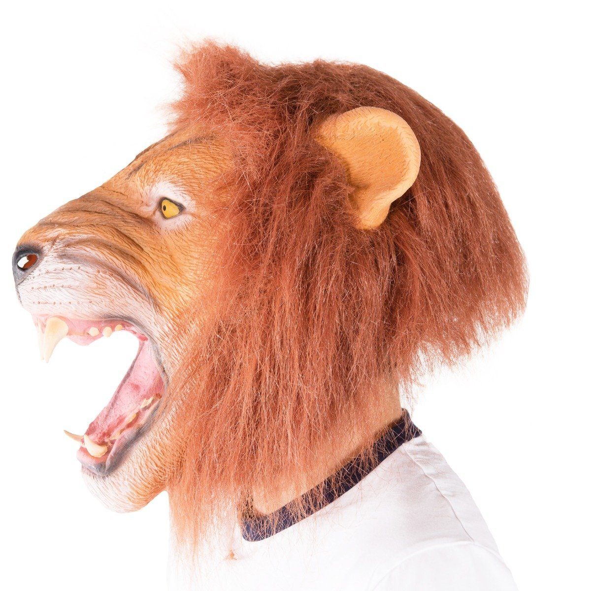 Fancy Dress - Latex Lion Mask