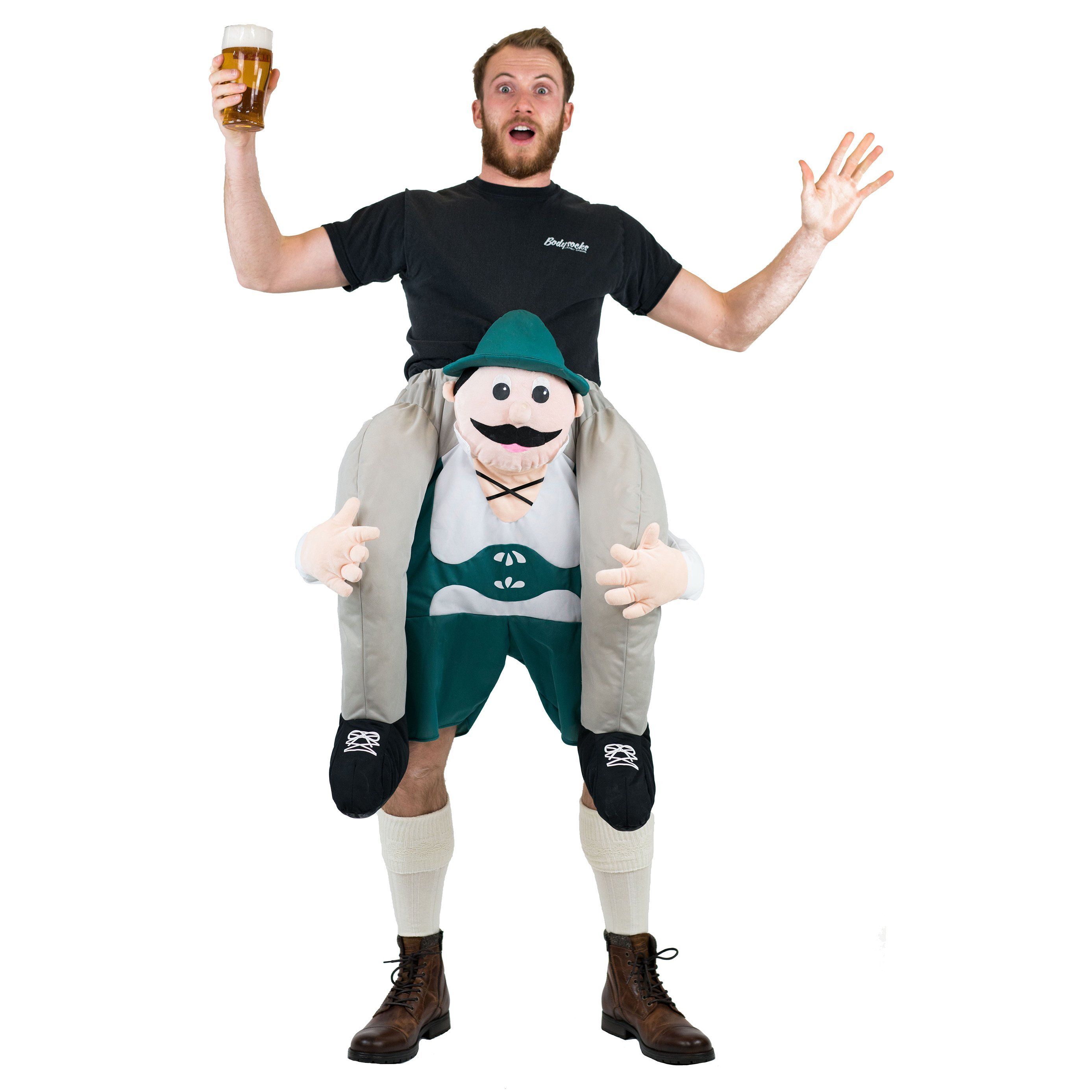 Fancy Dress - Piggyback Lederhosen Costume