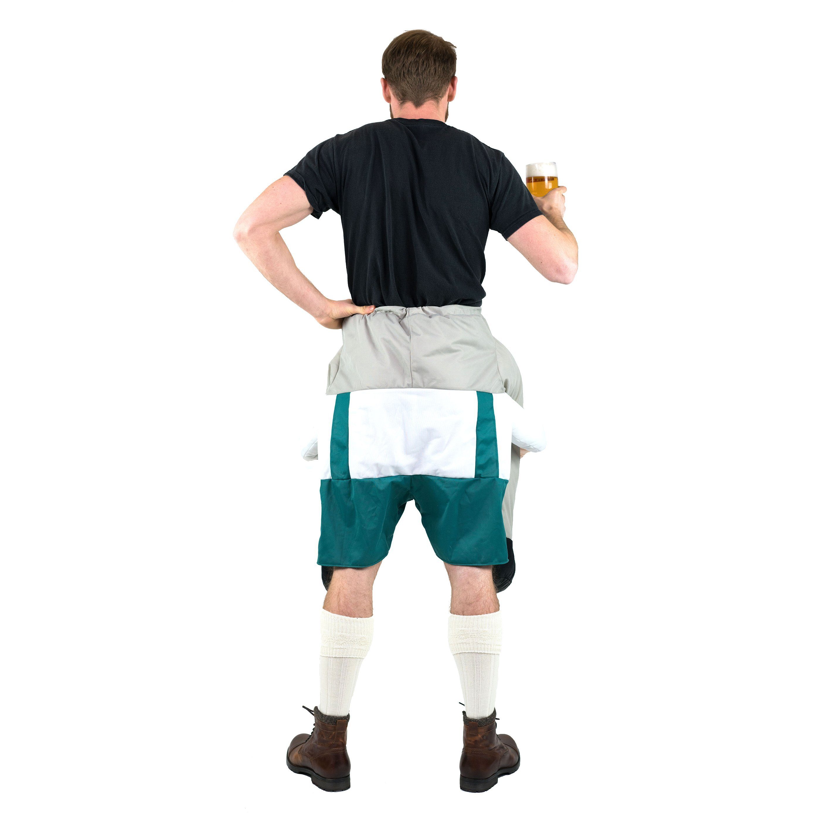 Fancy Dress - Piggyback Lederhosen Costume