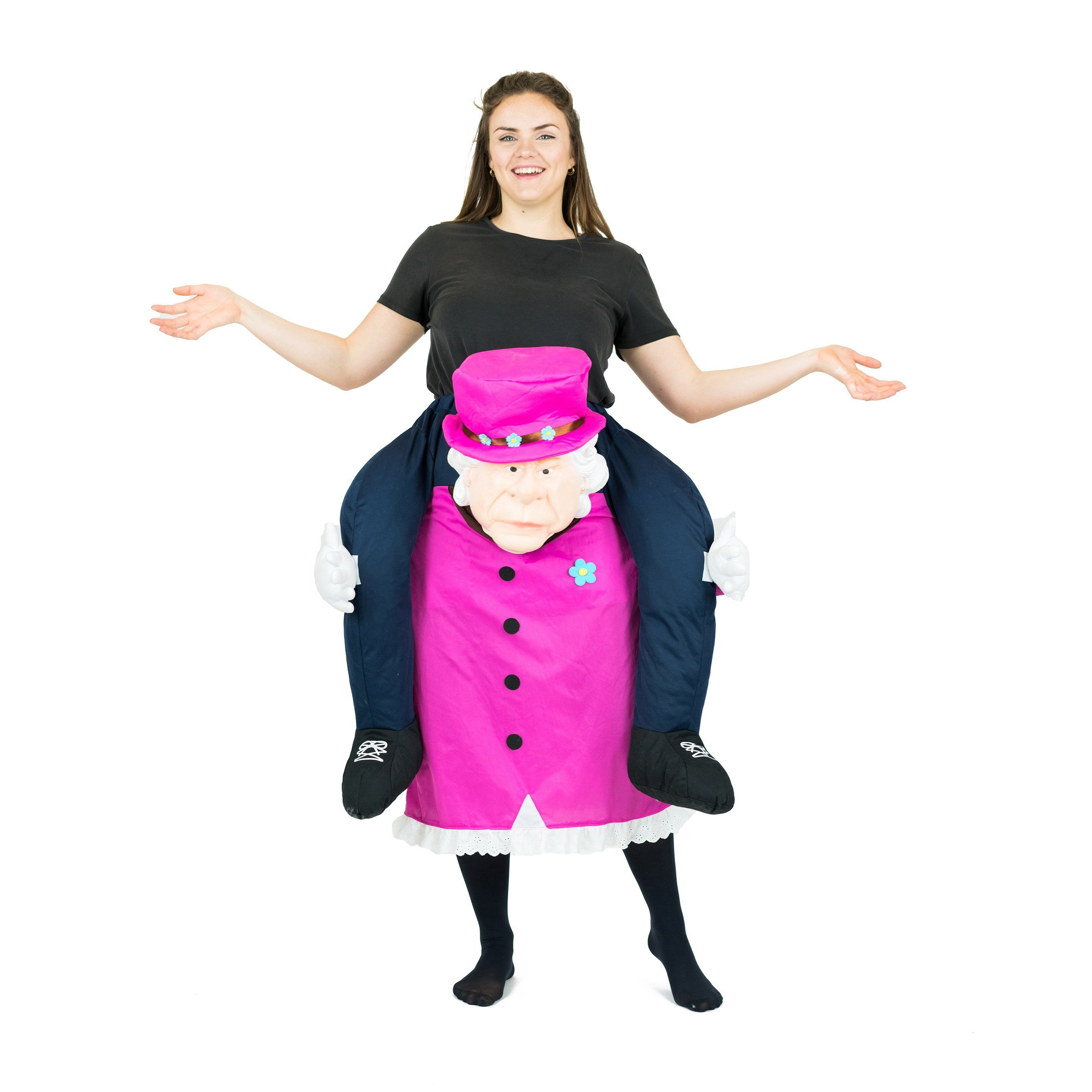 Fancy Dress - Piggyback Queen Elizabeth Costume