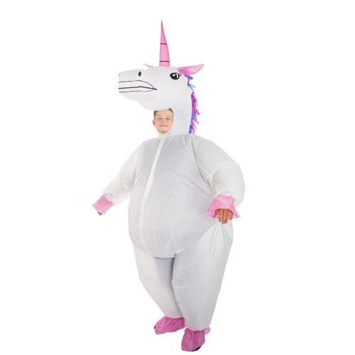 Kids Deluxe Inflatable Full Body Unicorn Costume